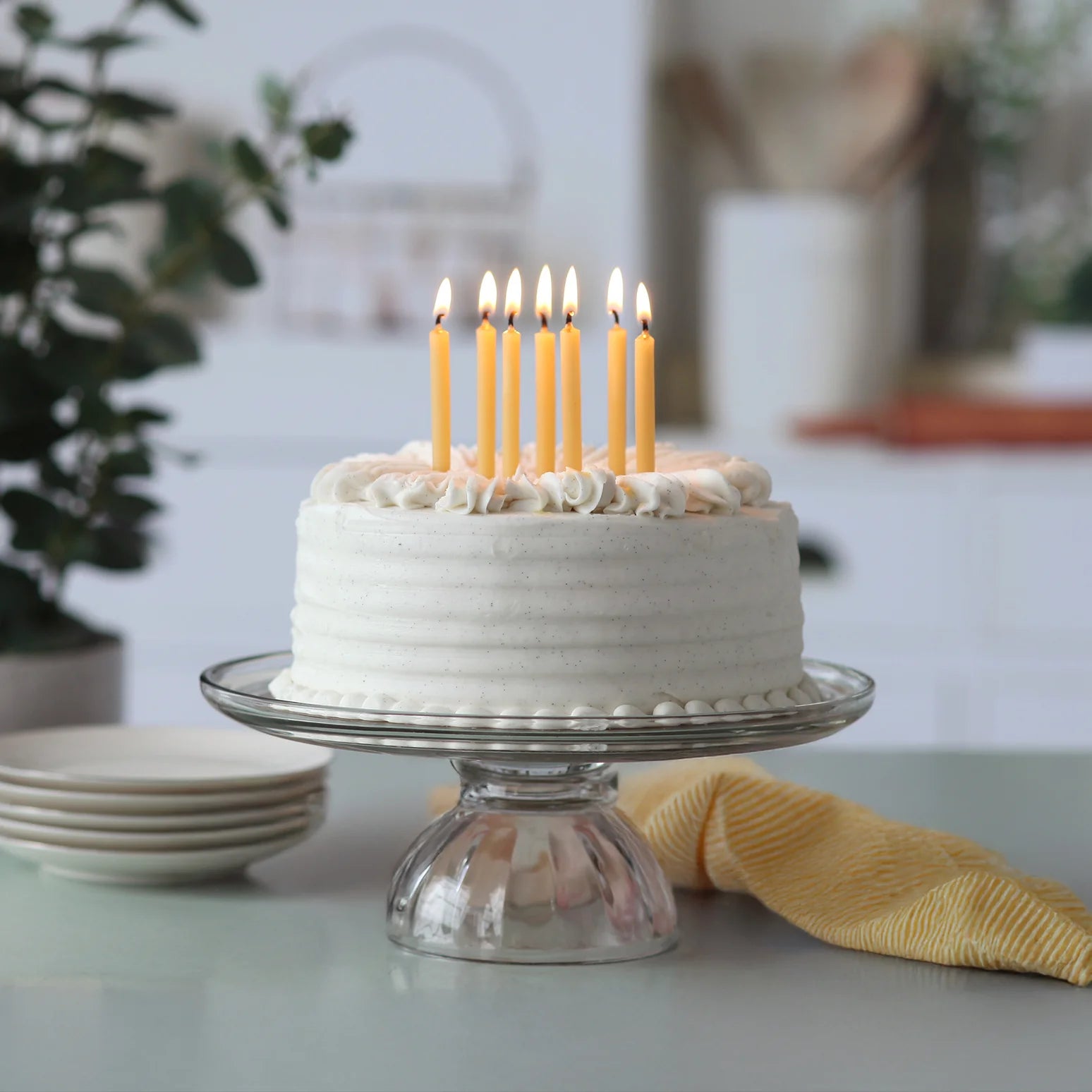 Beeswax Birthday Candles