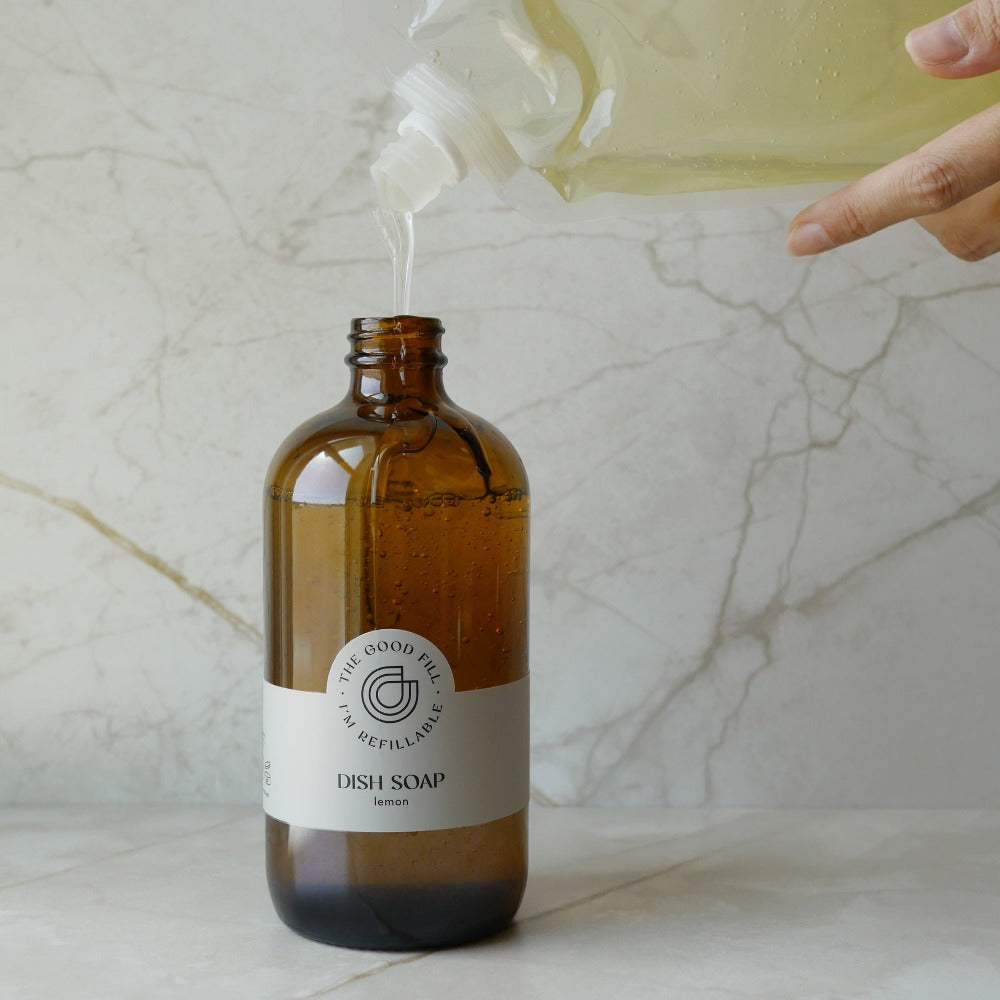 Zero waste refillable dish soap - The Good Fill