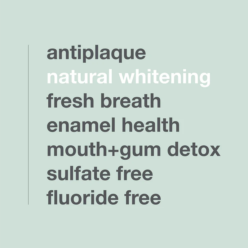 fluoride free natural toothpaste - the good fill