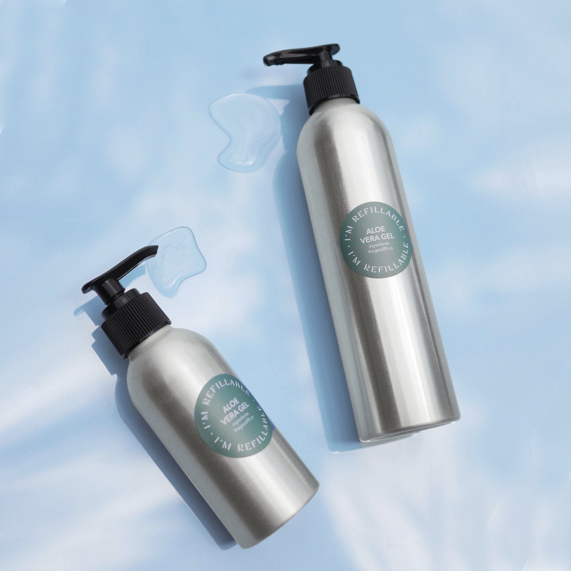 refillable aloe vera gel - the good fill