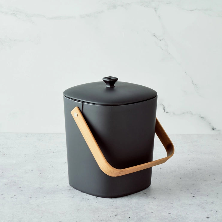 black compost pail - the good fill