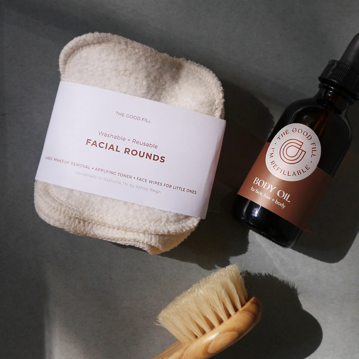 organic cotton reusable face wipes - the good fill