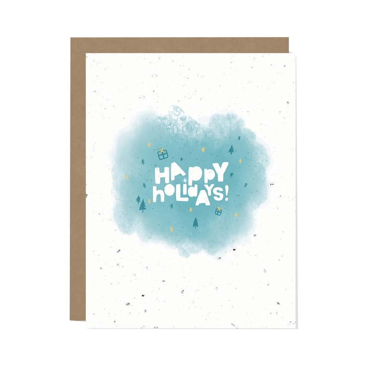 Seed paper Christmas cards - the good fill