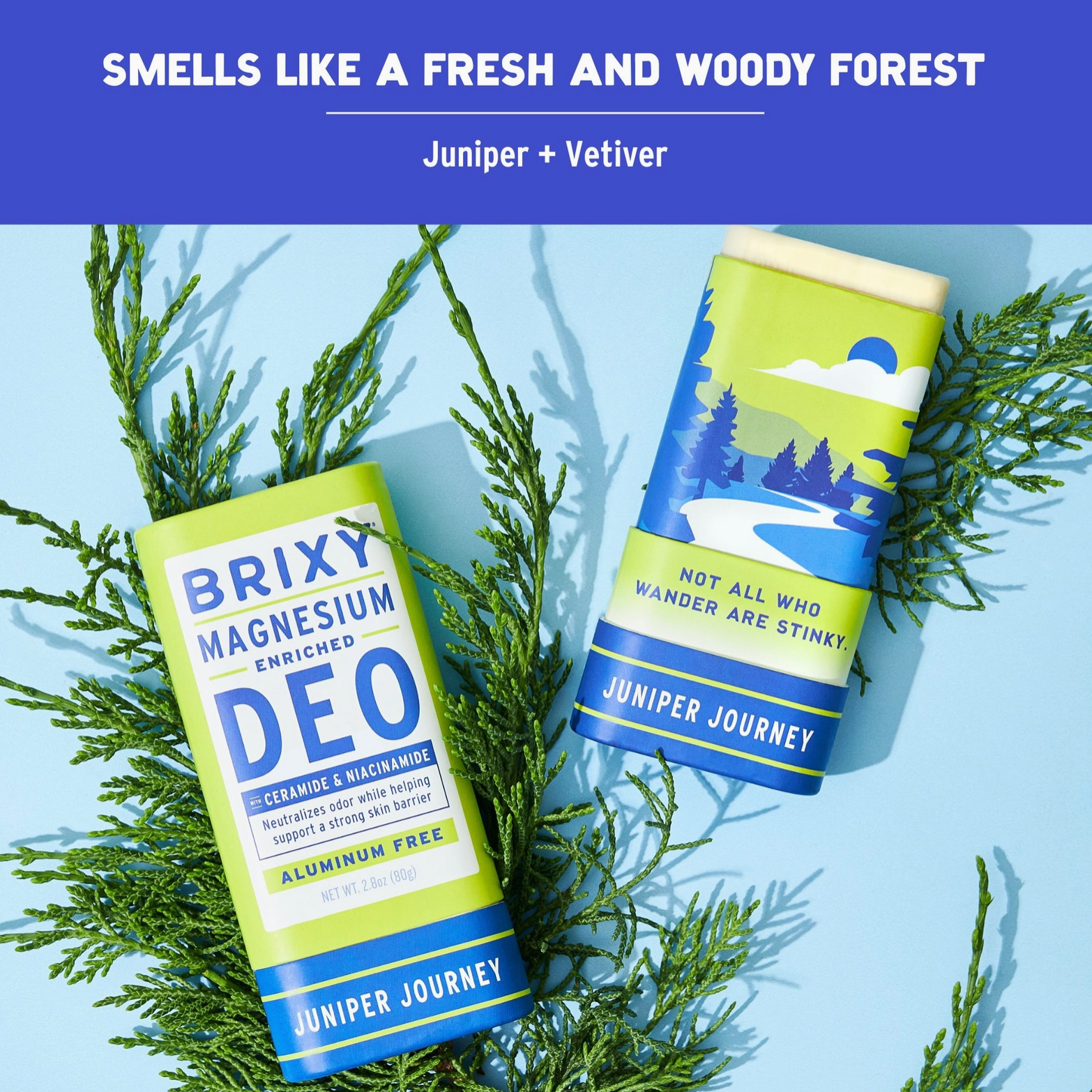plastic free natural deodorant - the good fill