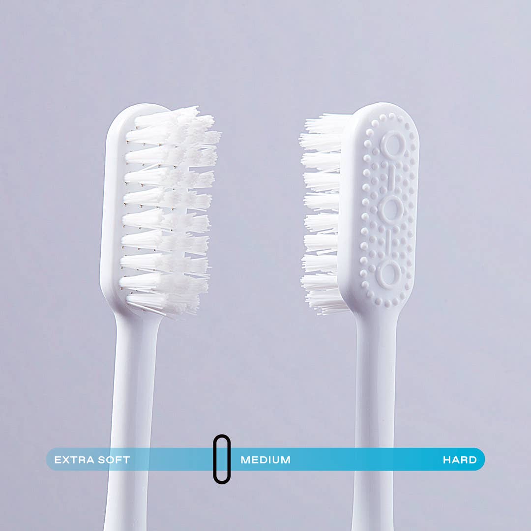 zero waste recyclable medium toothbrush heads - the good fill