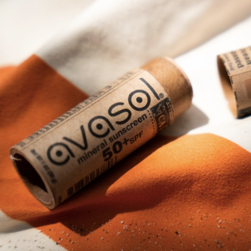 reef-safe tinted mineral sunscreen in compostable packaging - the good fill