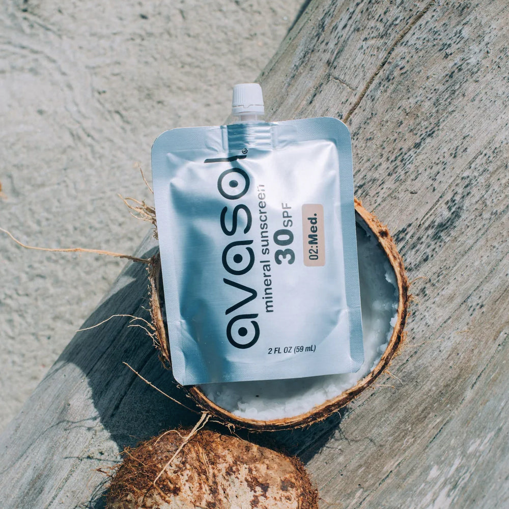 zero waste tinted mineral sunscreen - the good fill