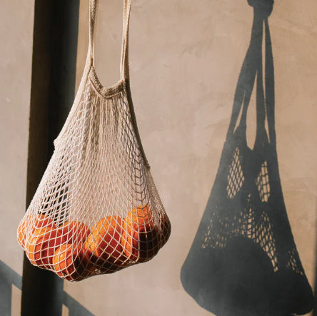 organic cotton string grocery tote - the good fill
