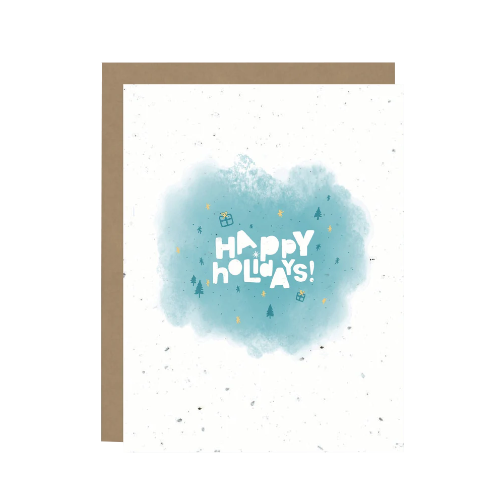 plantable christmas card