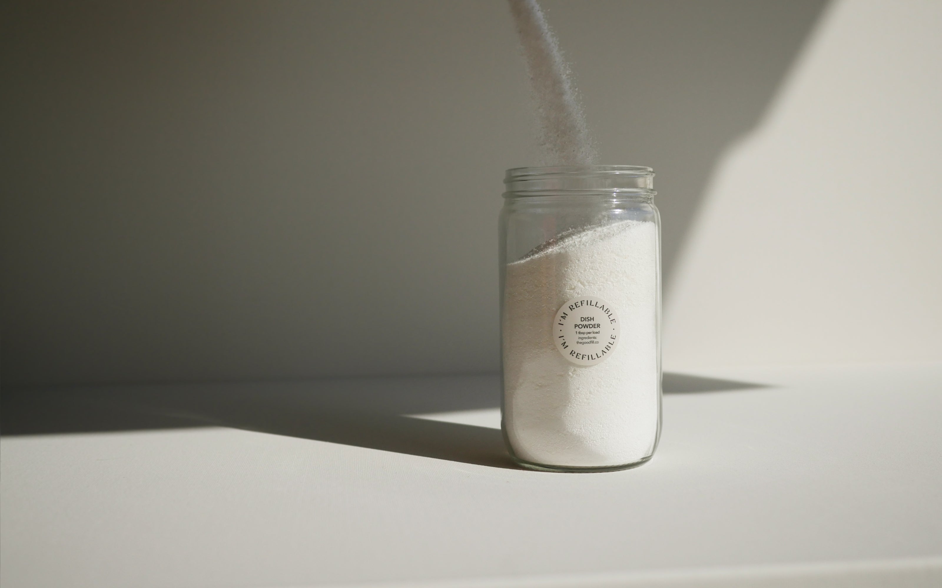 refillable laundry detergent - refillable dish detergent - refillable oxy powder - baking soda refills - epsom salt refills - the good fill
