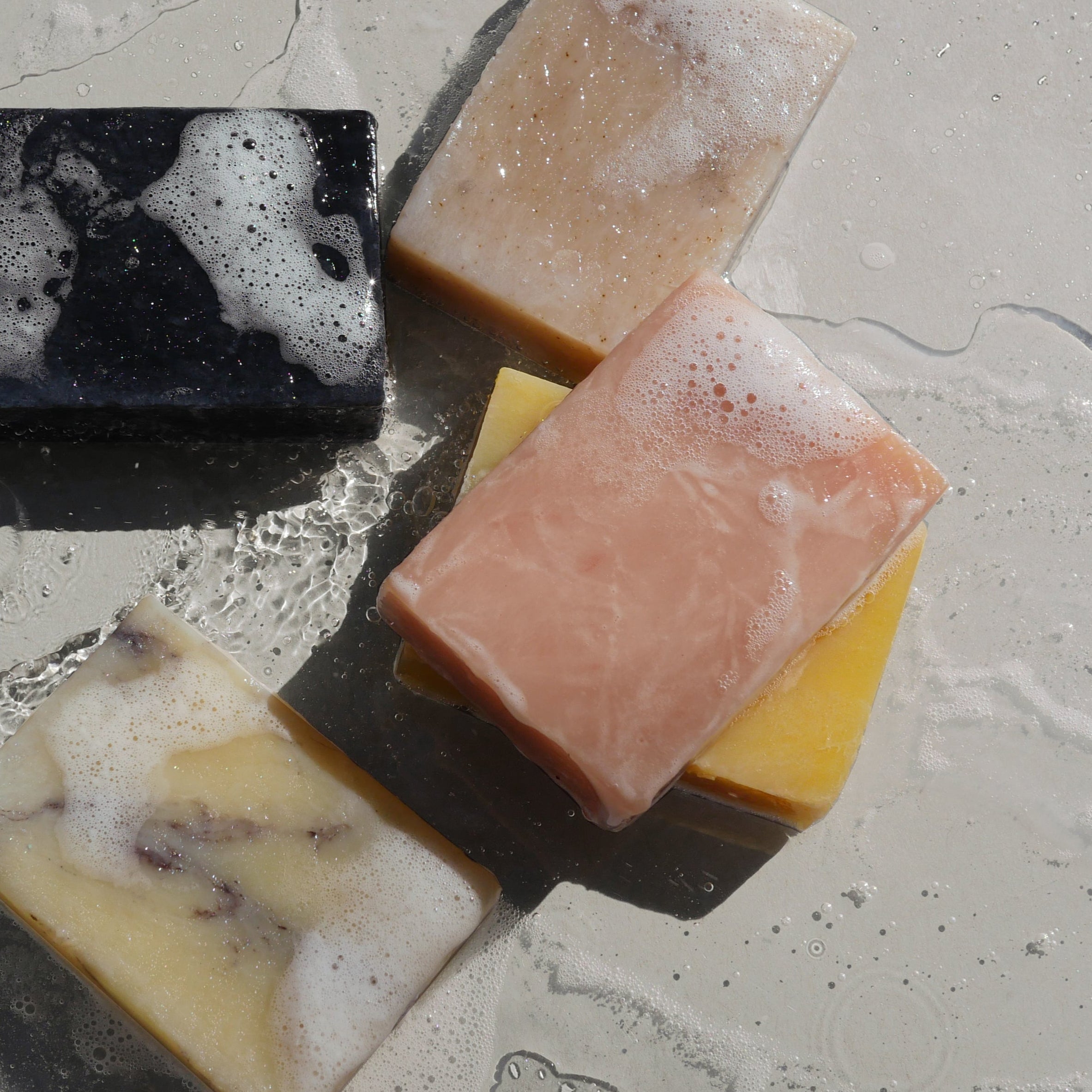 natural soap bars - package free - the good fill