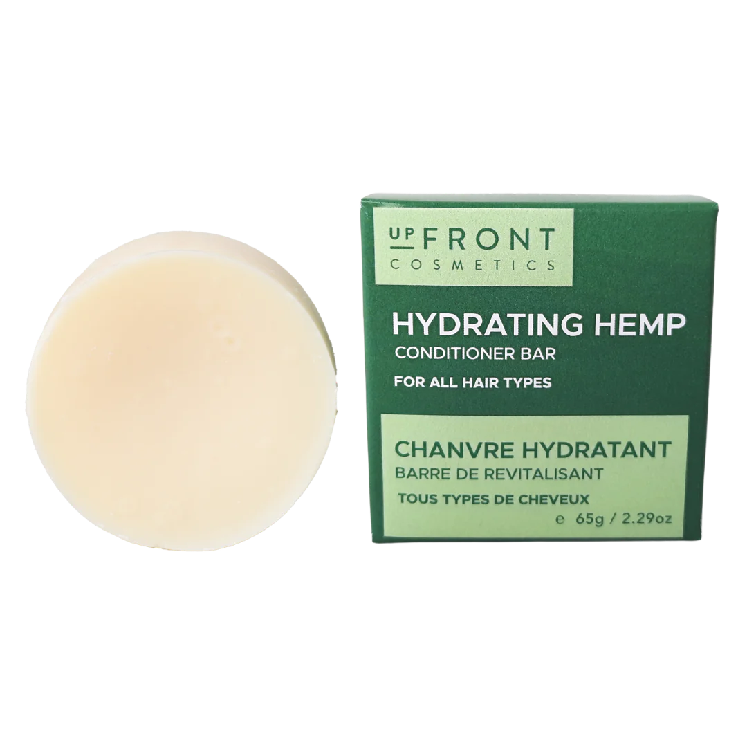 Hydrating Hemp Shampoo & Conditioner Bars | Upfront Cosmetics
