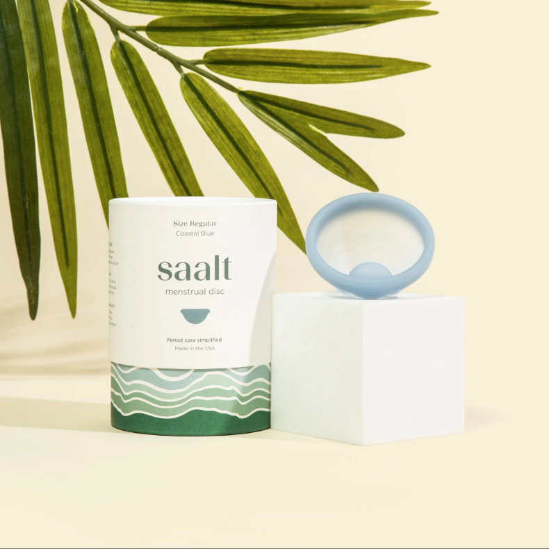 zero waste menstrual disc by saalt