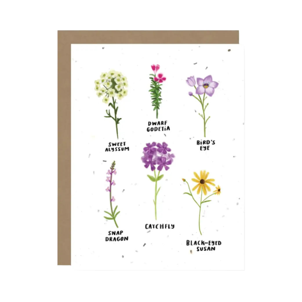 plantable greeting card