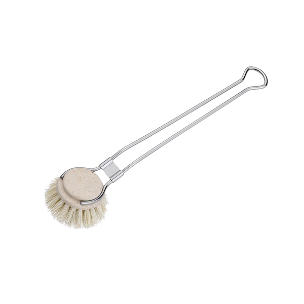 Stainless steel scrub brush deals