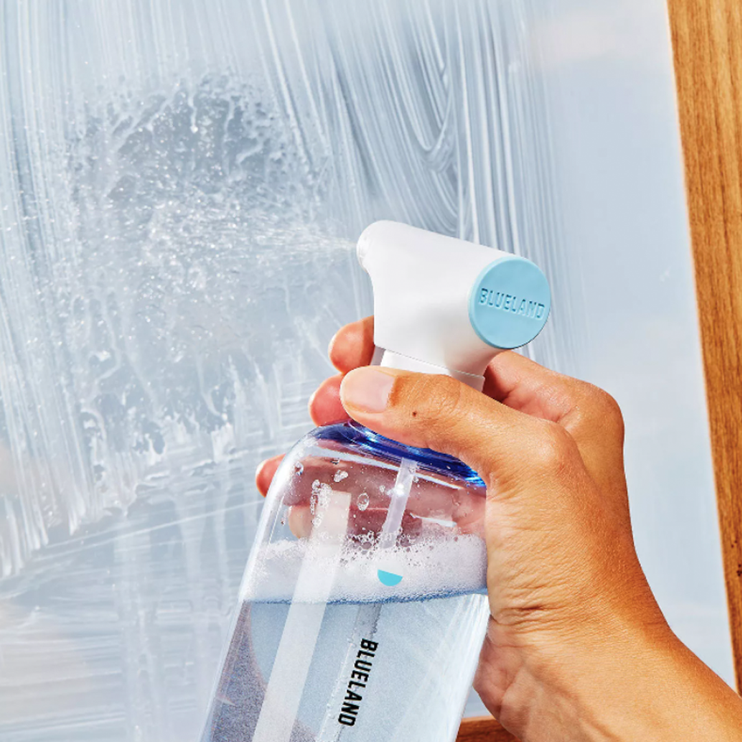 Blueland all natural glass cleaner with refills