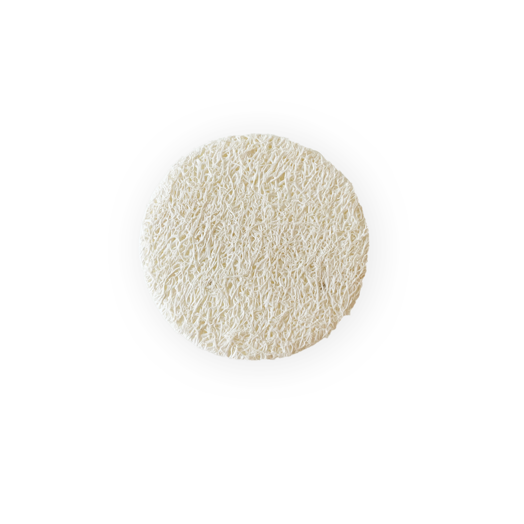 package free natural loofah disc