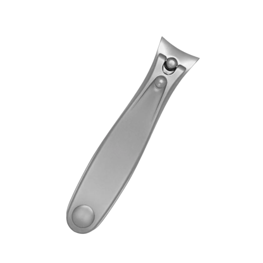 Highly durable stainless steel nail clippers.