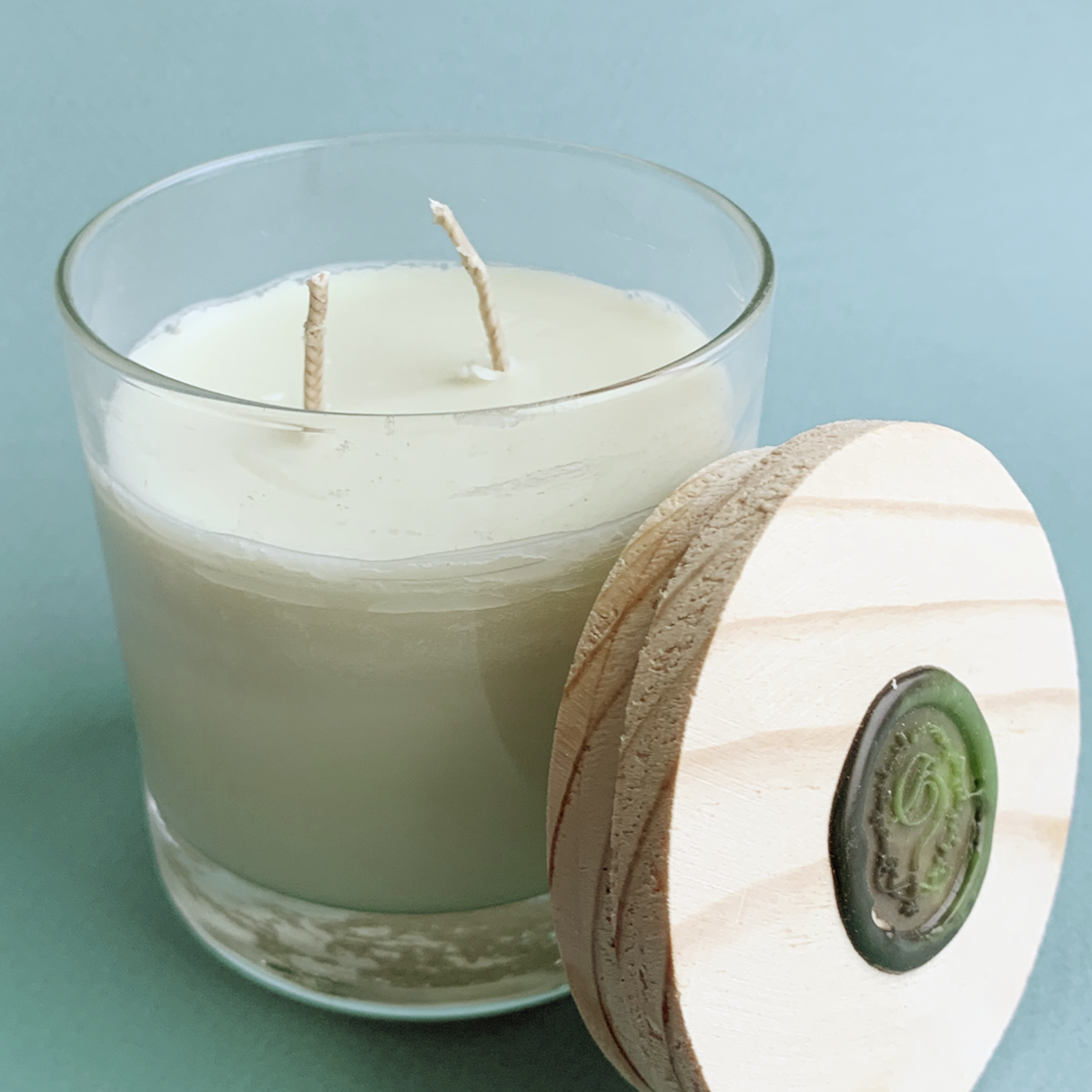 refillable beeswax and coconut oil candles
