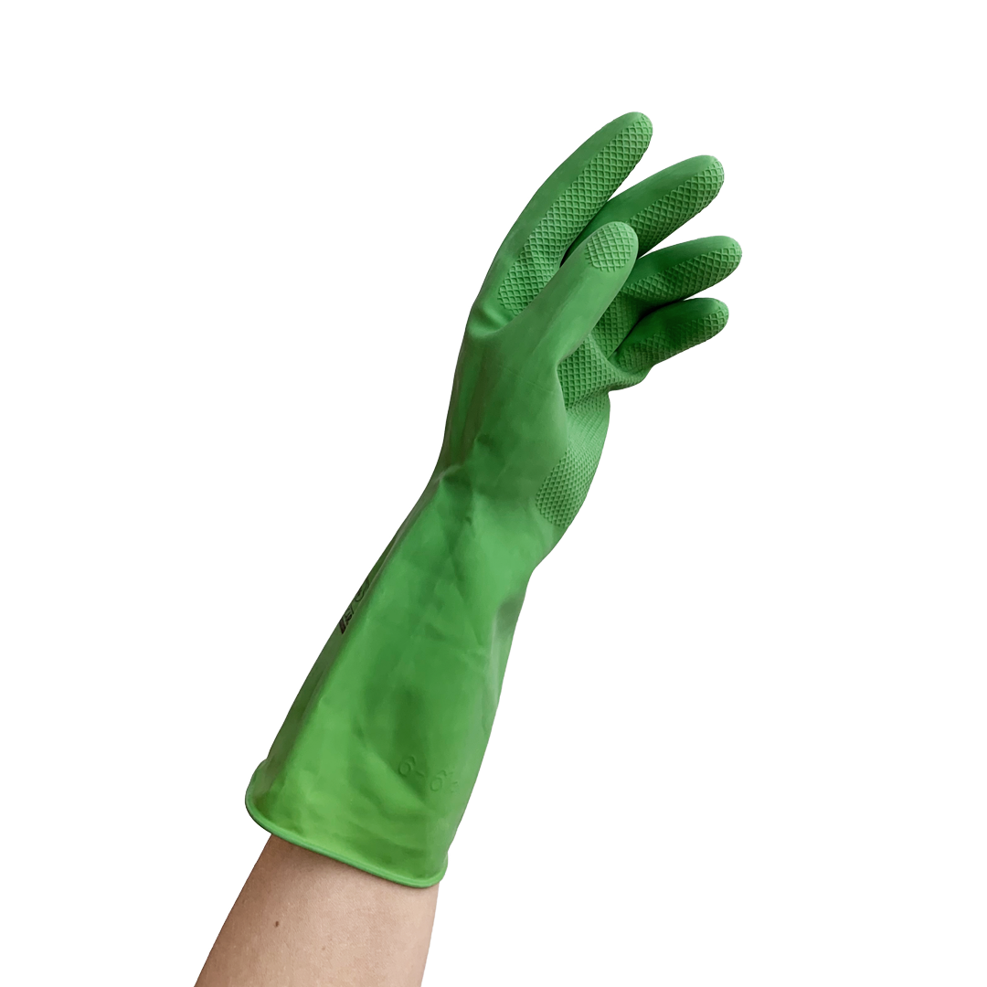 Fair Trade Latex Household Cleaning Gloves | 3 sizes