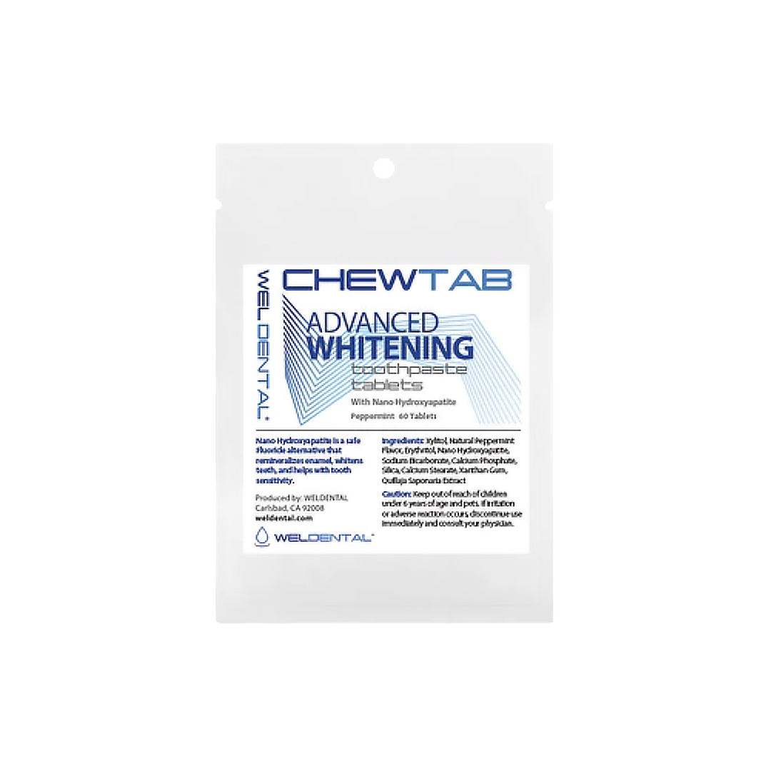 weldental whitening toothpaste tablets