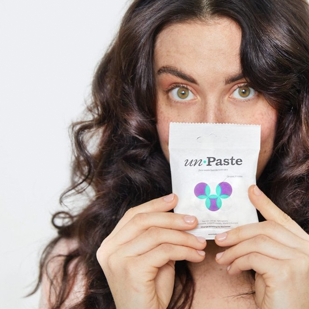 zero waste unpaste tooth tablets