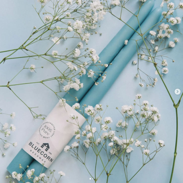 Beeswax Taper Candles – Dripless & Handmade in USA