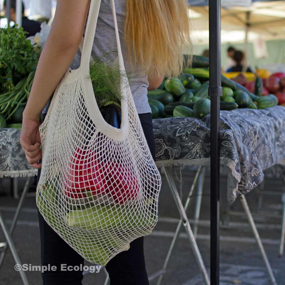 reusable grocery bag - the good fill