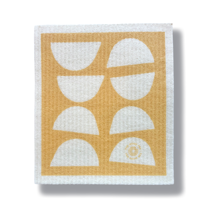 package free reusable swedish dish cloth #style_yellowshapes