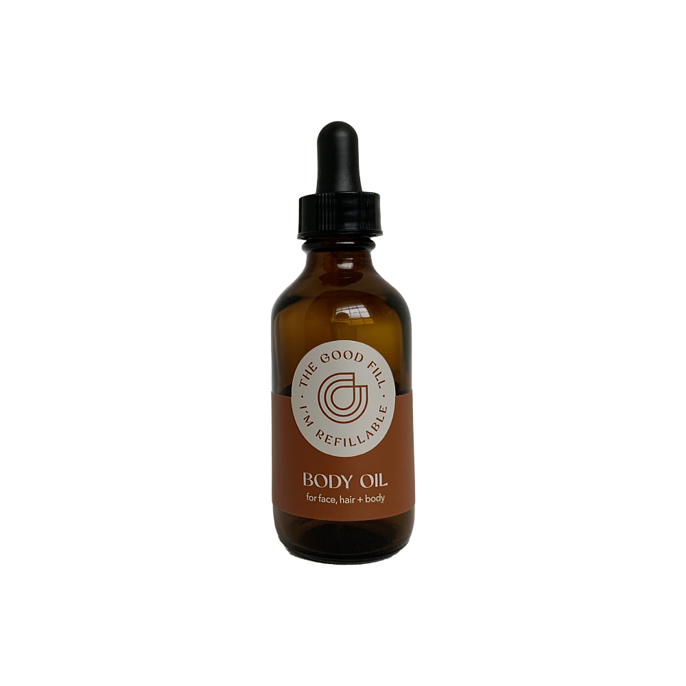 refillable body oil - the good fill