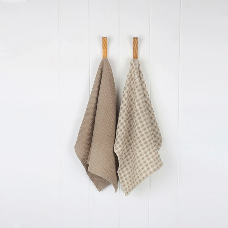 waffle cotton tea towel - the good fill