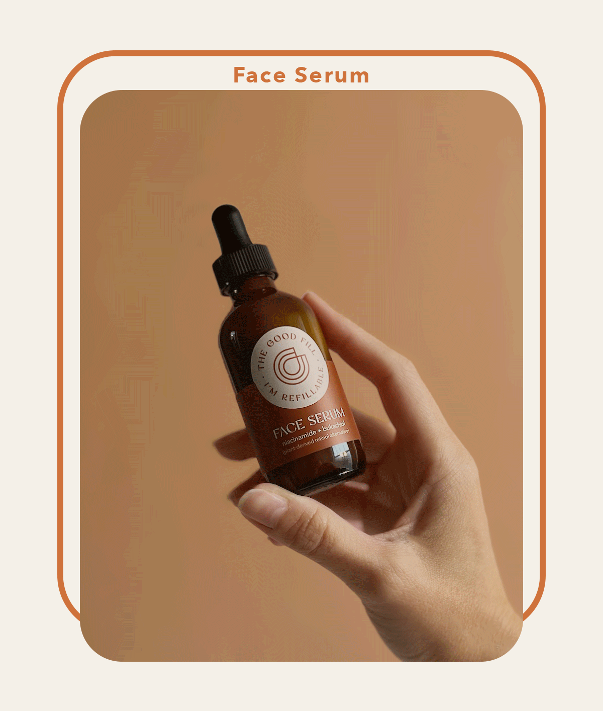 plant based face serum - the good fill