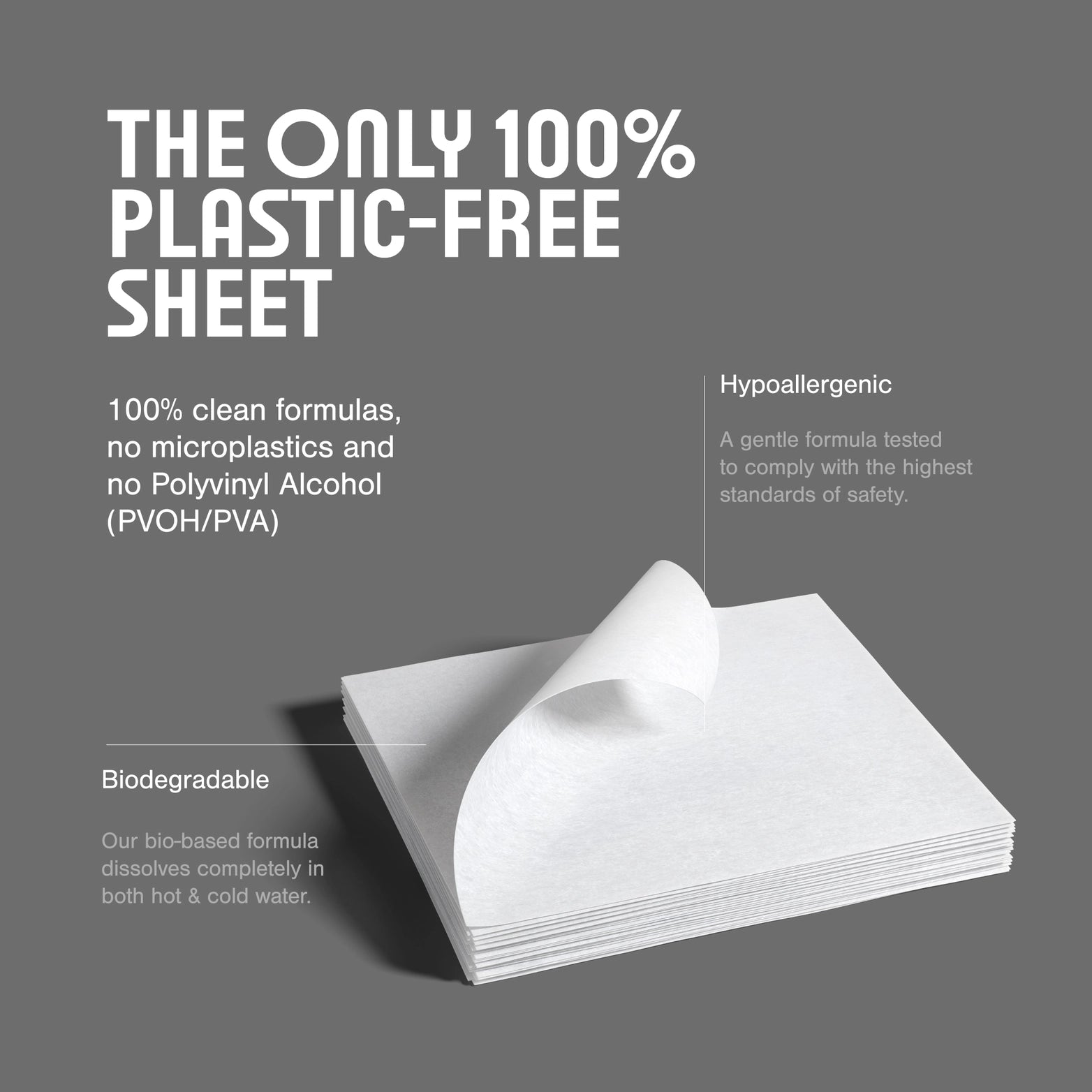 plastic free laundry sheets - the good fill