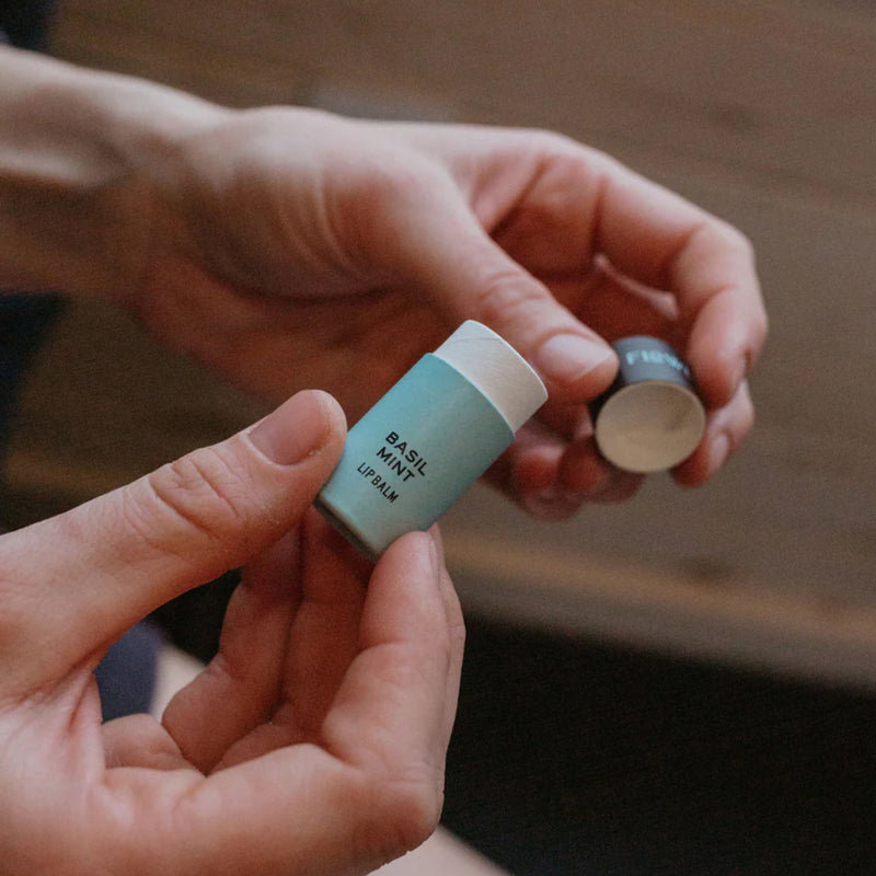 All natural lip balm in a compostable tube - The Good Fill