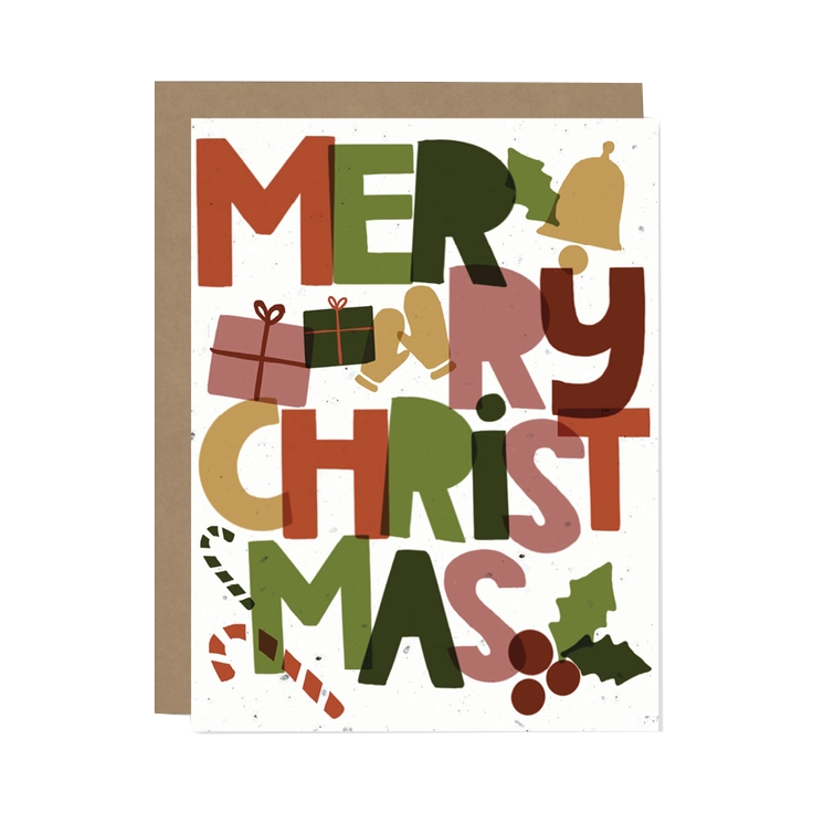 Seed paper Christmas cards - the good fill