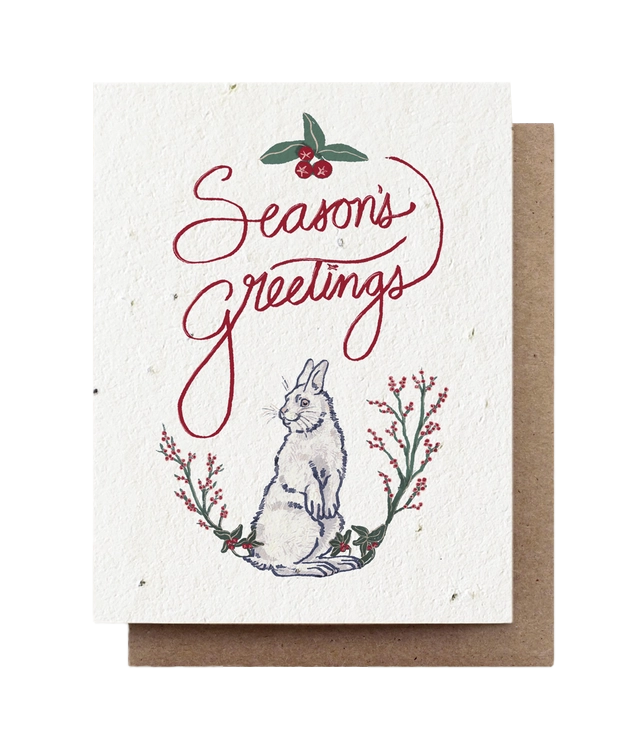 Seed paper Christmas cards - the good fill