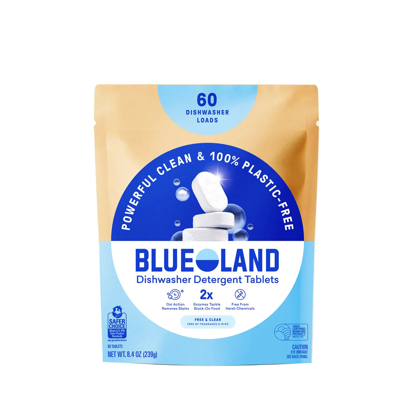 plastic free dishwasher tablets - the good fill