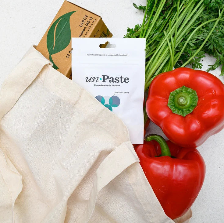 zero waste fluoride-free natural toothpaste tablets - the good fill