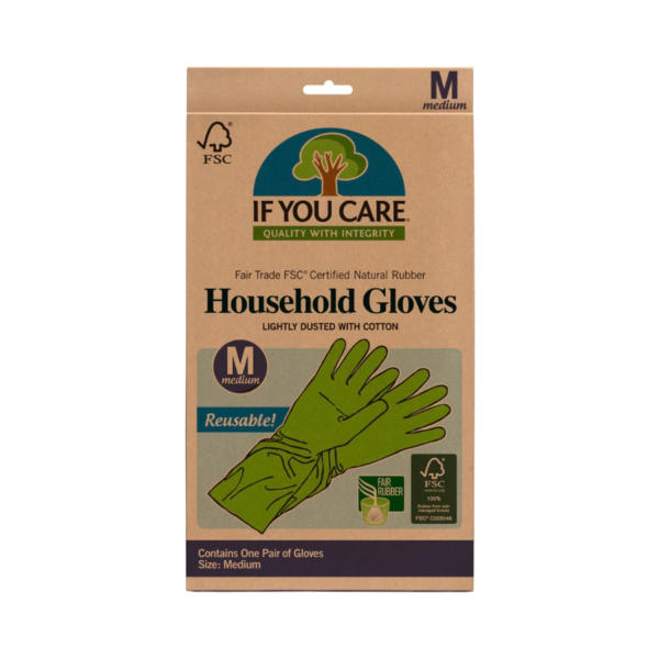 Fair Trade Latex Household Cleaning Gloves | 3 sizes