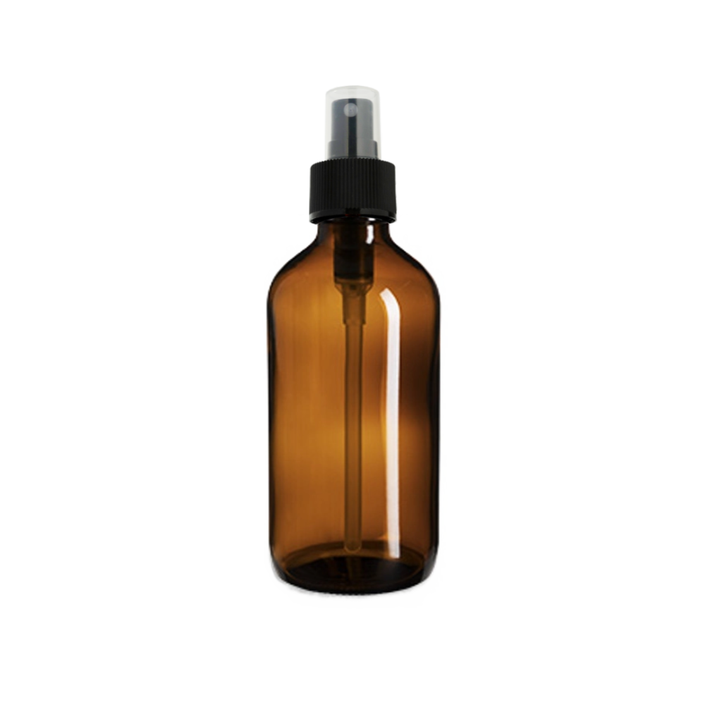 8 oz Amber Glass Spray Bottle - The Good Fill