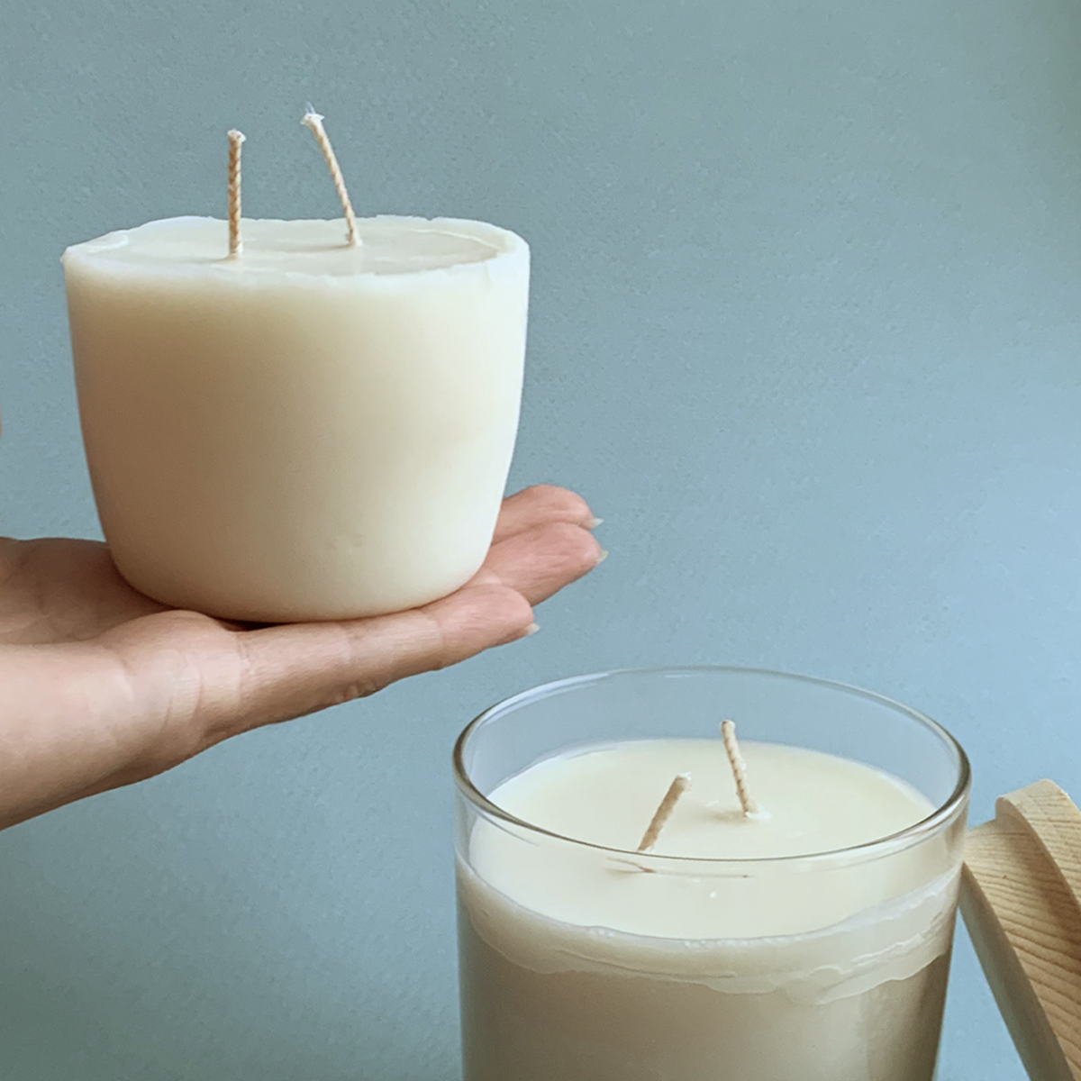Refillable Candle Shell Refillable Candles | Zero Waste Home + Body | TheGoodFill.co