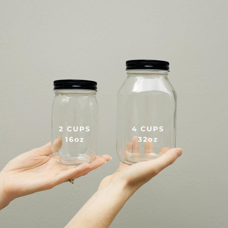 16 Oz Mason Jar Zero Waste Home Body TheGoodFill co THE GOOD FILL 16-oz-mason-jar-zero-waste-home-body-thegoodfill-co-the-good-fill