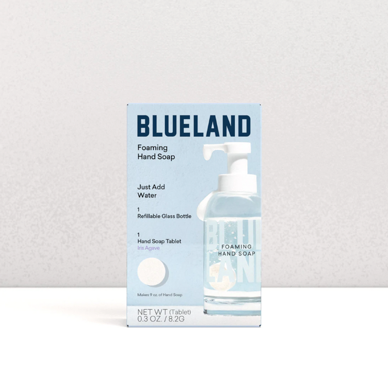 Blueland foaming hand soap set with refill tablets