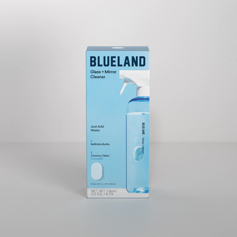 Zero waste natural glass cleaner by Blueland