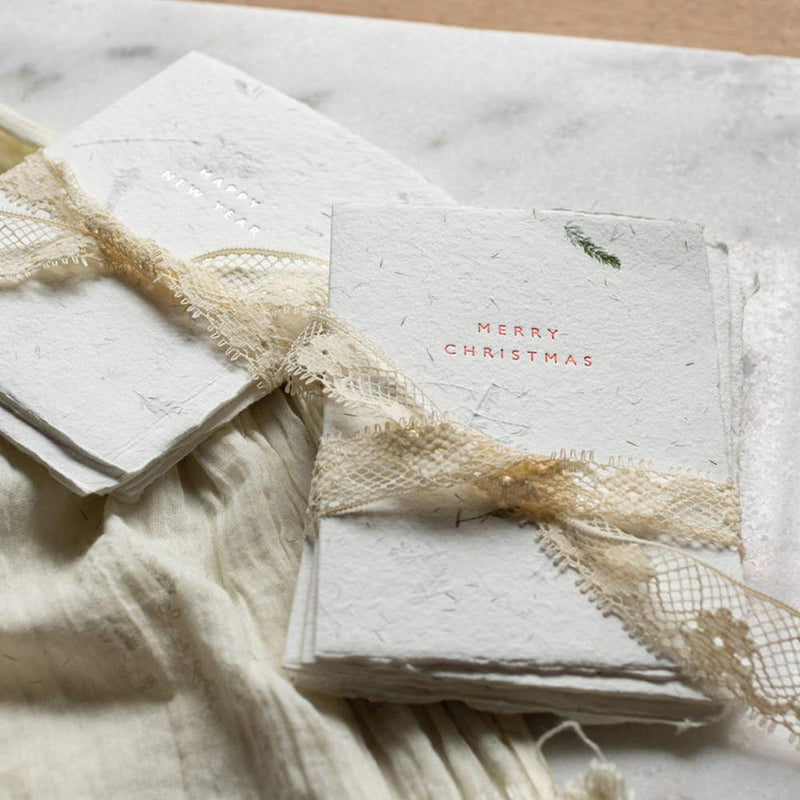 Recycled Cotton Holiday Cards - The Good Fill